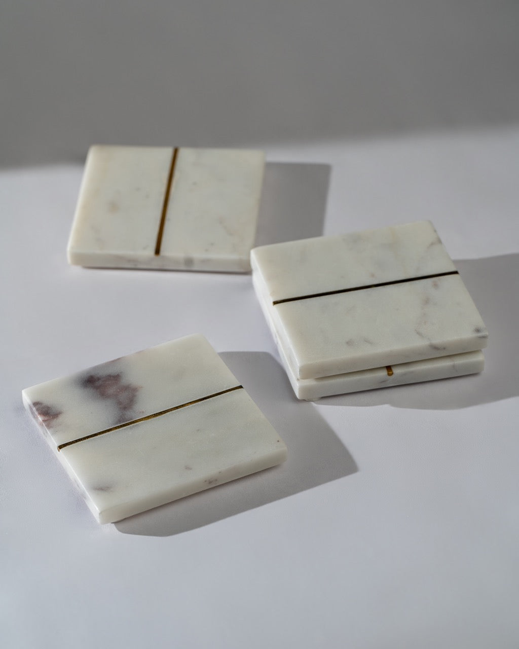 Square Marble Coasters