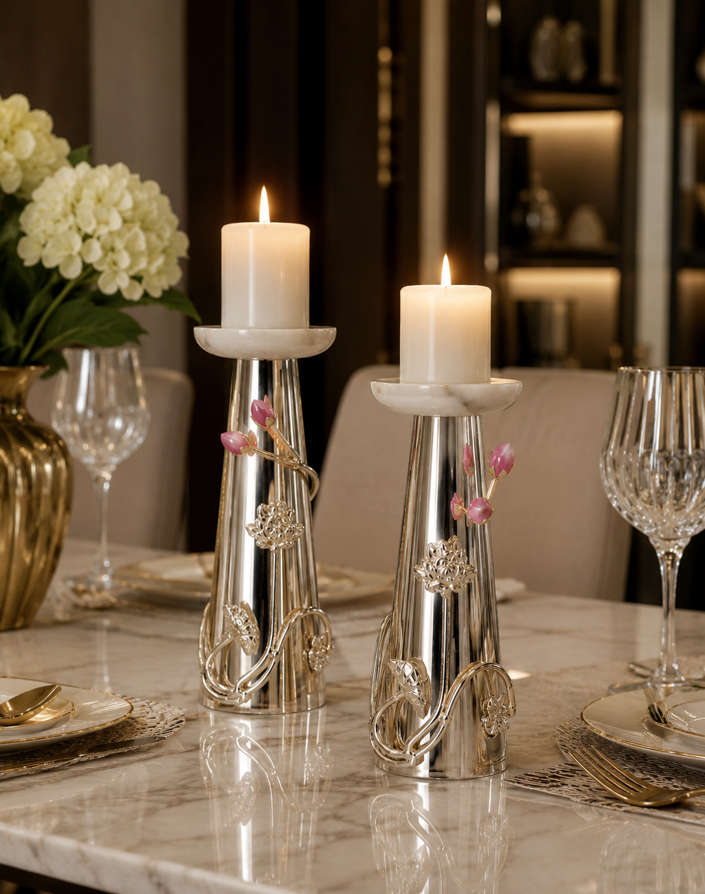 Bloom Pedestal Candle Holder ( Pre Order )