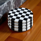 The Checkered Set | Coasters