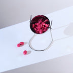 Strawberry Coated Almonds in a snack bowl