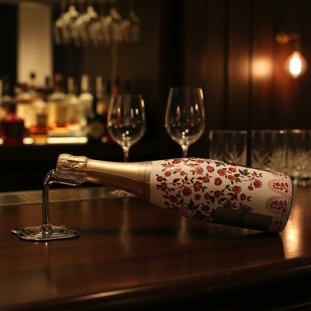 The Polished Pour | Wine Bottle Holder