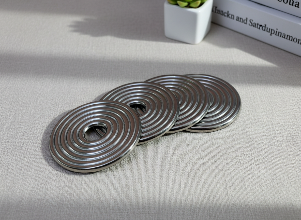 Coil Coasters | Set of 4
