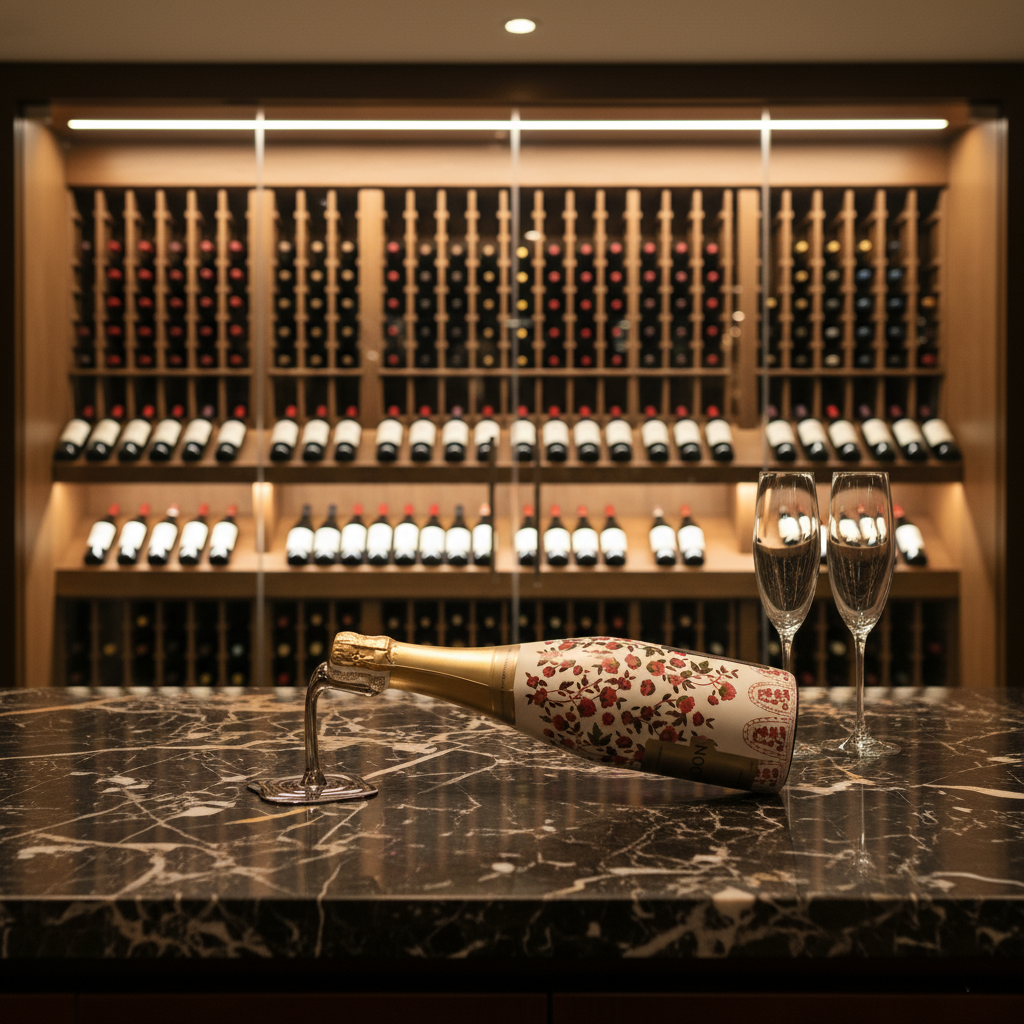 The Polished Pour | Wine Bottle Holder