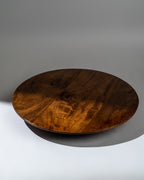 Round Woodden Platter