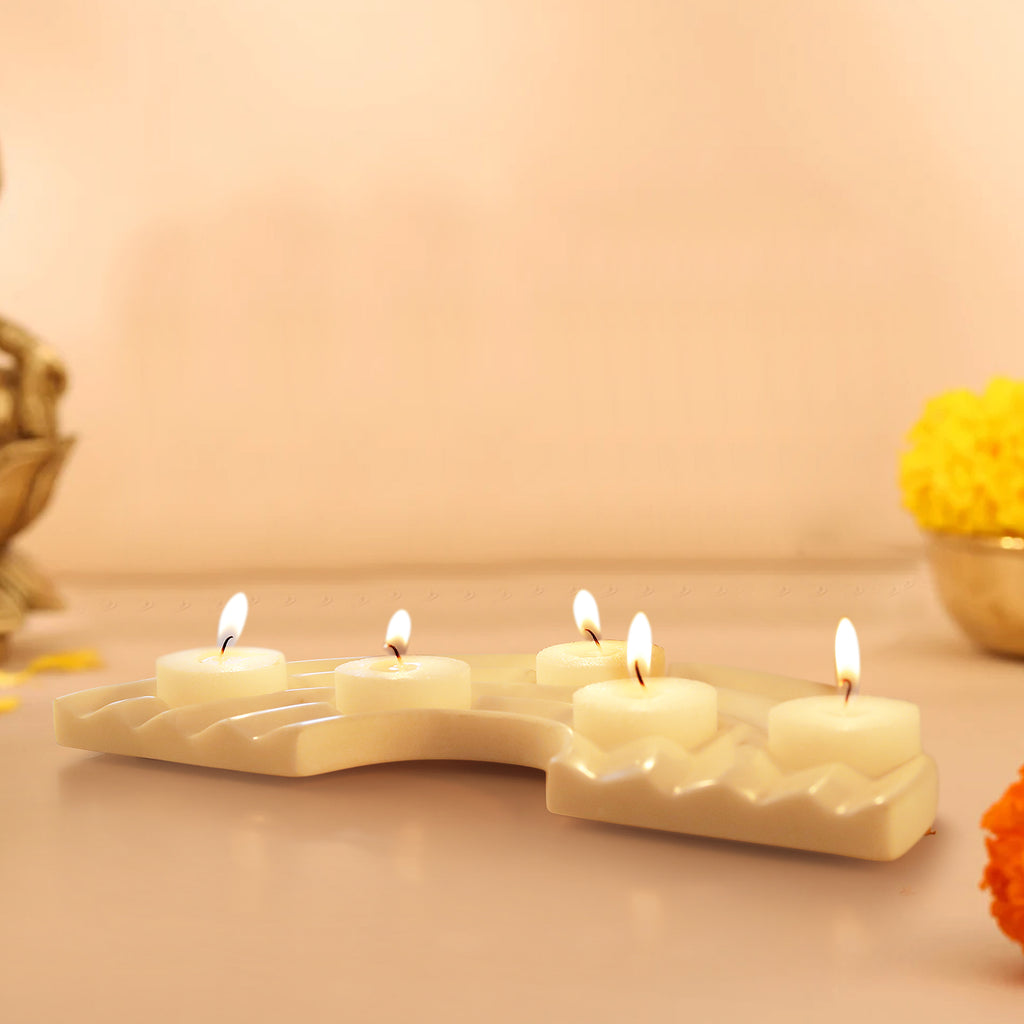 Rainbow Tea Light Holder