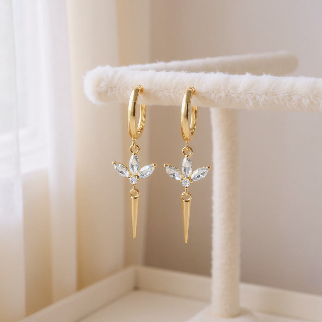 Trikon Earrings