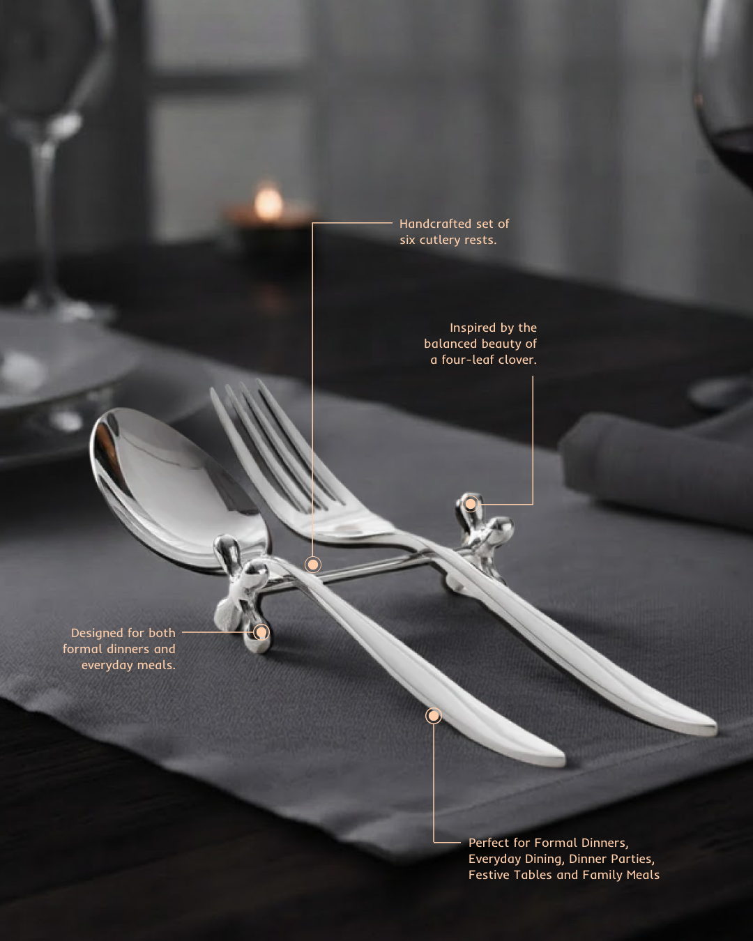Clover Cutlery Rest | Pre Order