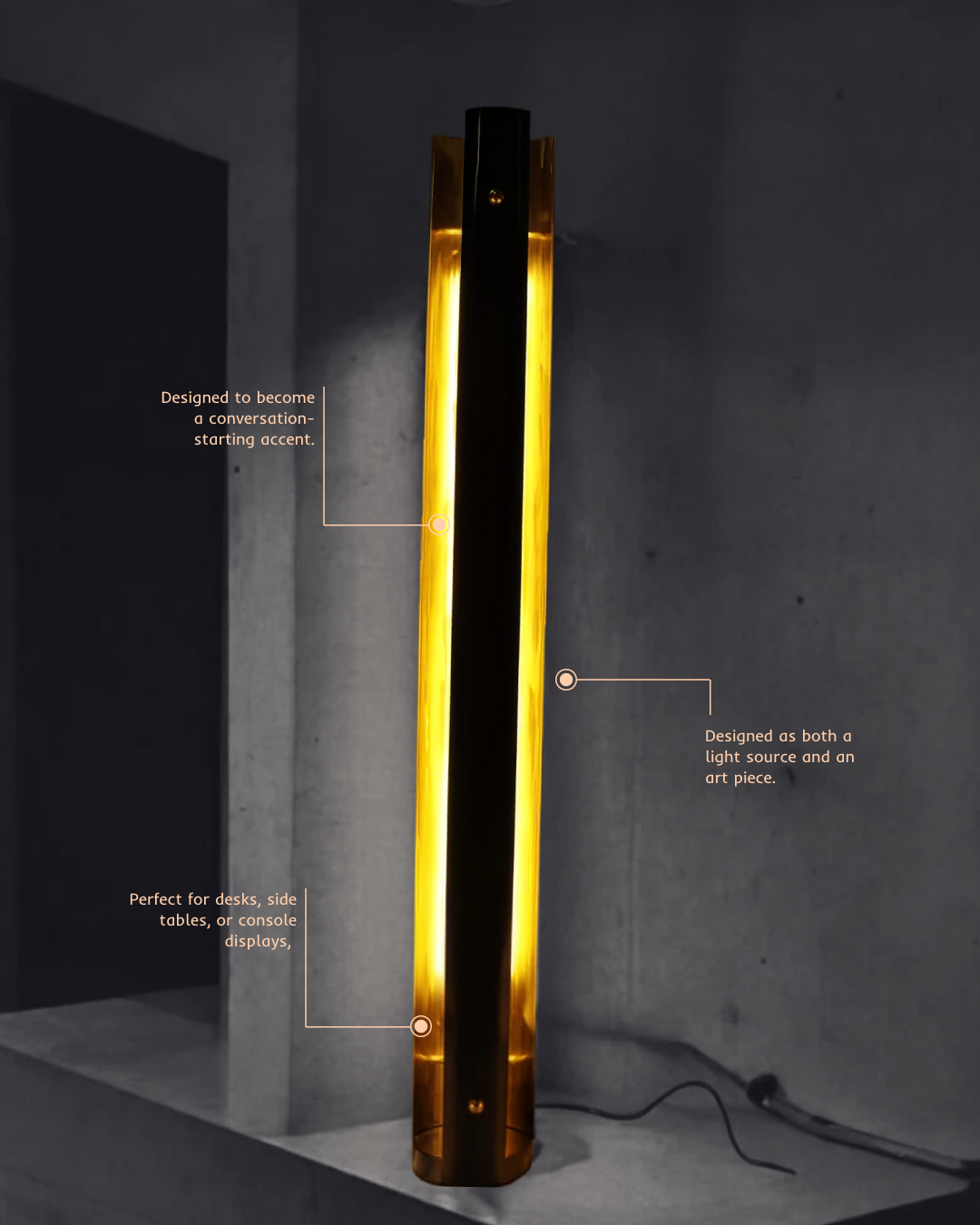 The Illuminator: Tall Glow Lamp
