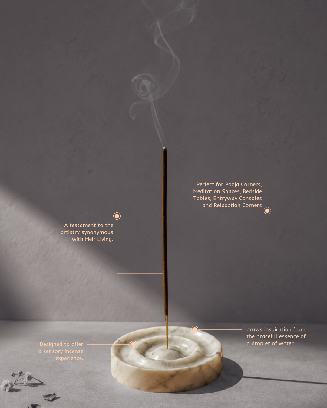 Marble Essence © | Incense Stick Holder ©