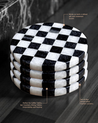 The Checkered Set | Coasters