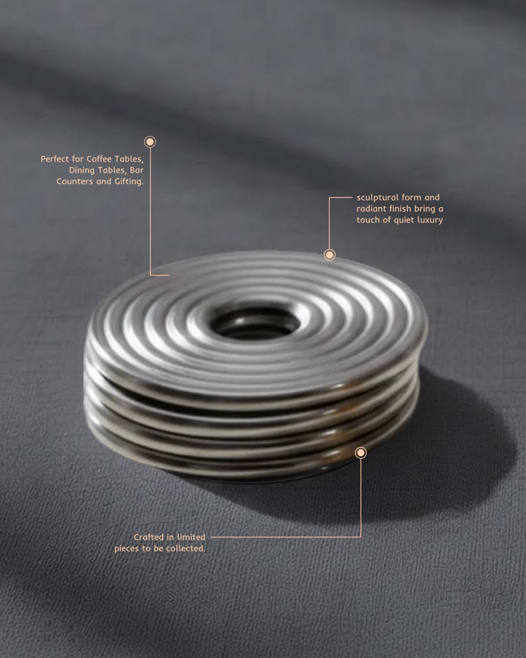 Coil Coasters | Set of 4