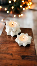 Lotus Tea Light Holder in Marble