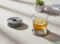 Spiral Shaped Metal Coasters