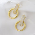 Circle earrings