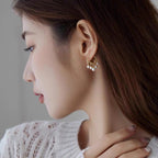 Pearl Rain Drop Earrings