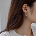 Pearl Rain Drop Earrings