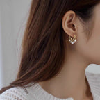 Pearl Rain Drop Earrings