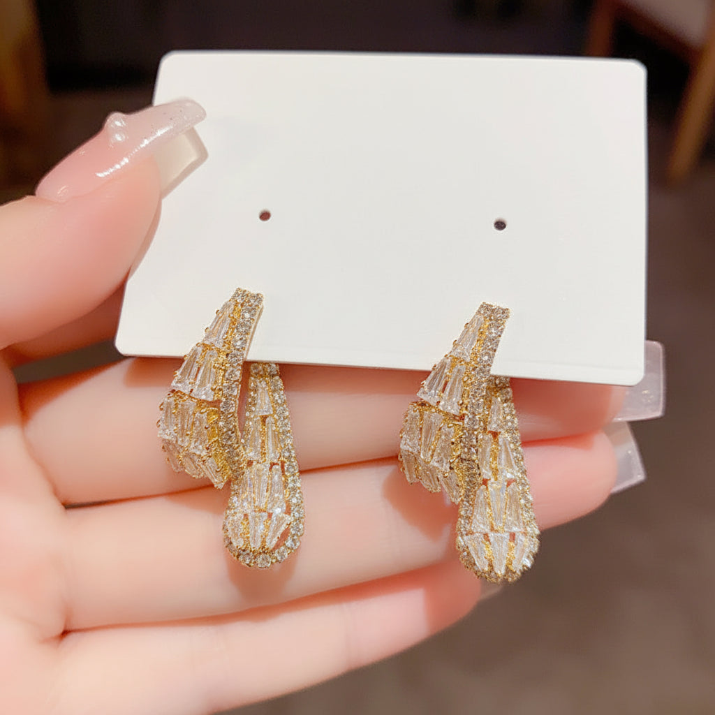 Sterling Silver 925 Glamour Earrings
