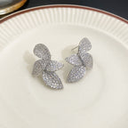 Silver Leaf Earrings