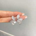 Silver Leaf Earrings