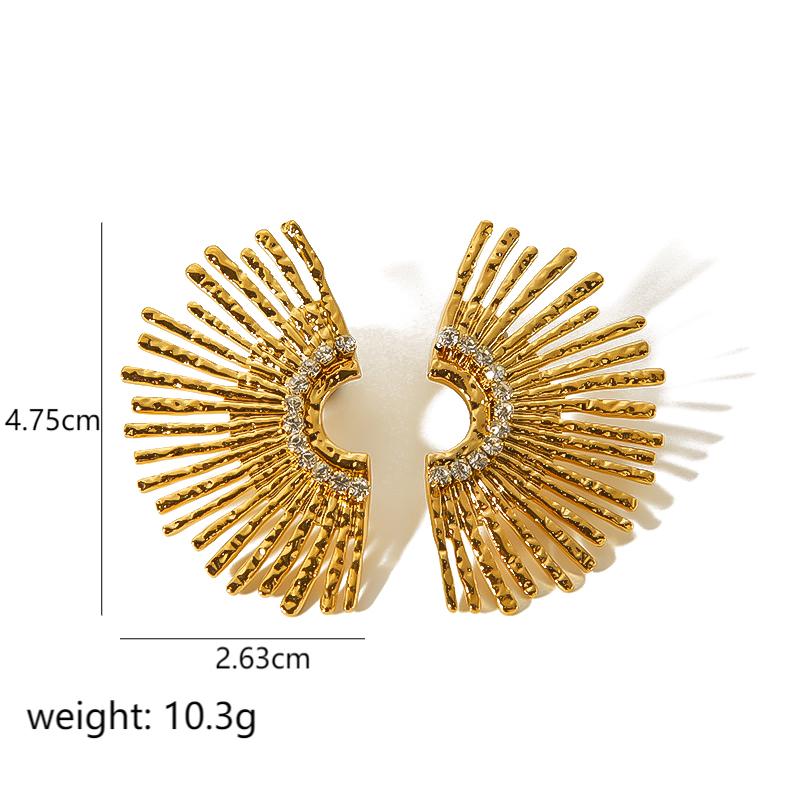 Sunday's Gold Plated Earrings
