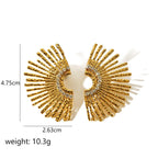 Sunday's Gold Plated Earrings