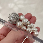 Pearl Grape Tassel Earring