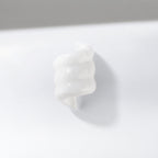 White marble shell shaped napkin holder