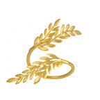 Wheat Gold Napkin Rings