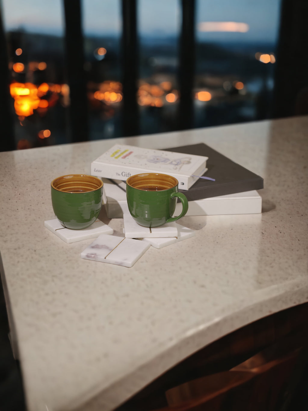 Gilded Elegance | Set of 4 Coasters