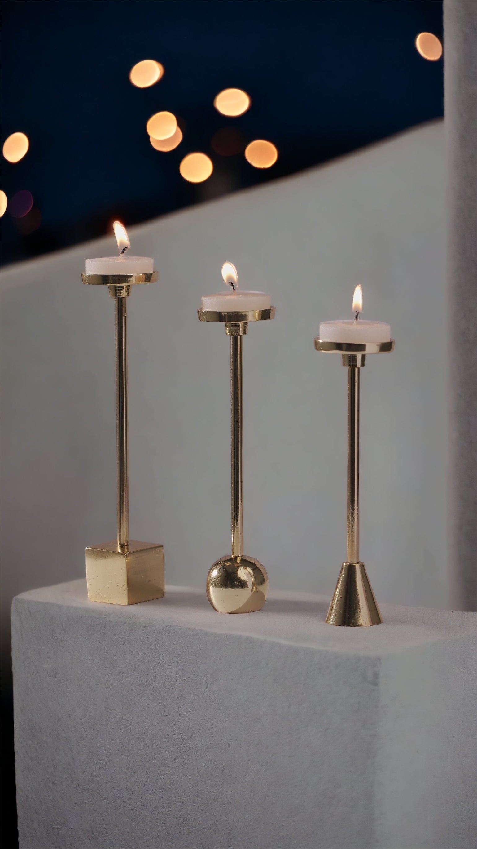 Radiant geometry © | Tea Light Holders