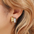 Bar Stud Earrings