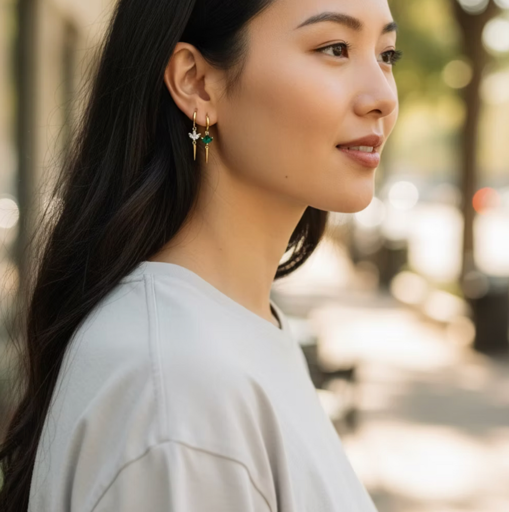Trikon Earrings