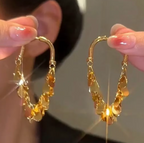 Plated Tassle Earrings