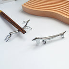 Spoon rest with chopsticks