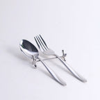 Spoon rest with fork and spoon