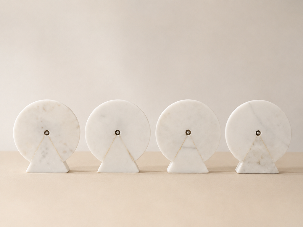 White marble Clocks