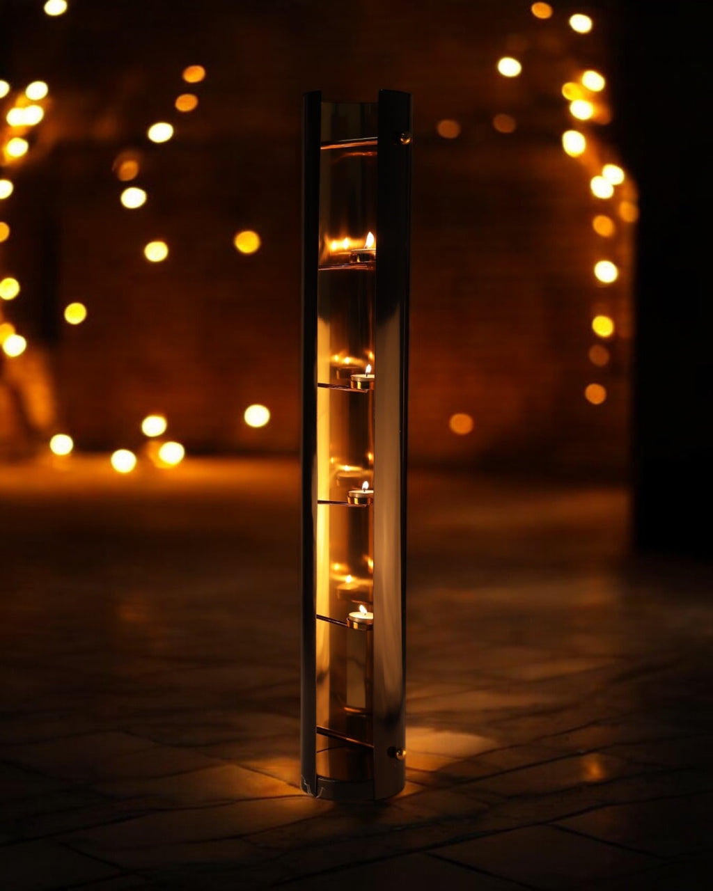 Tall Metal Lamp