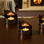 Twin Orbit | Set of 2 Tea Light holders