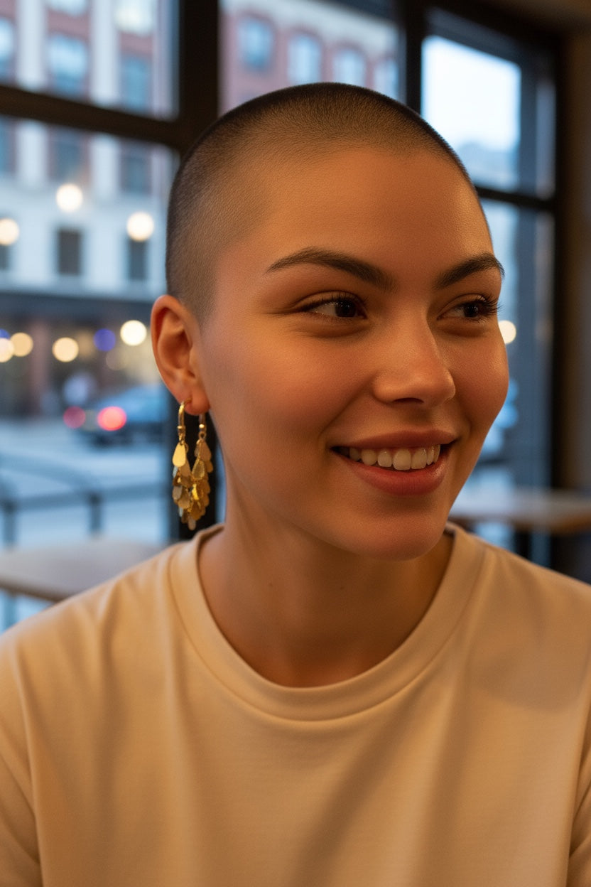 Plated Tassle Earrings