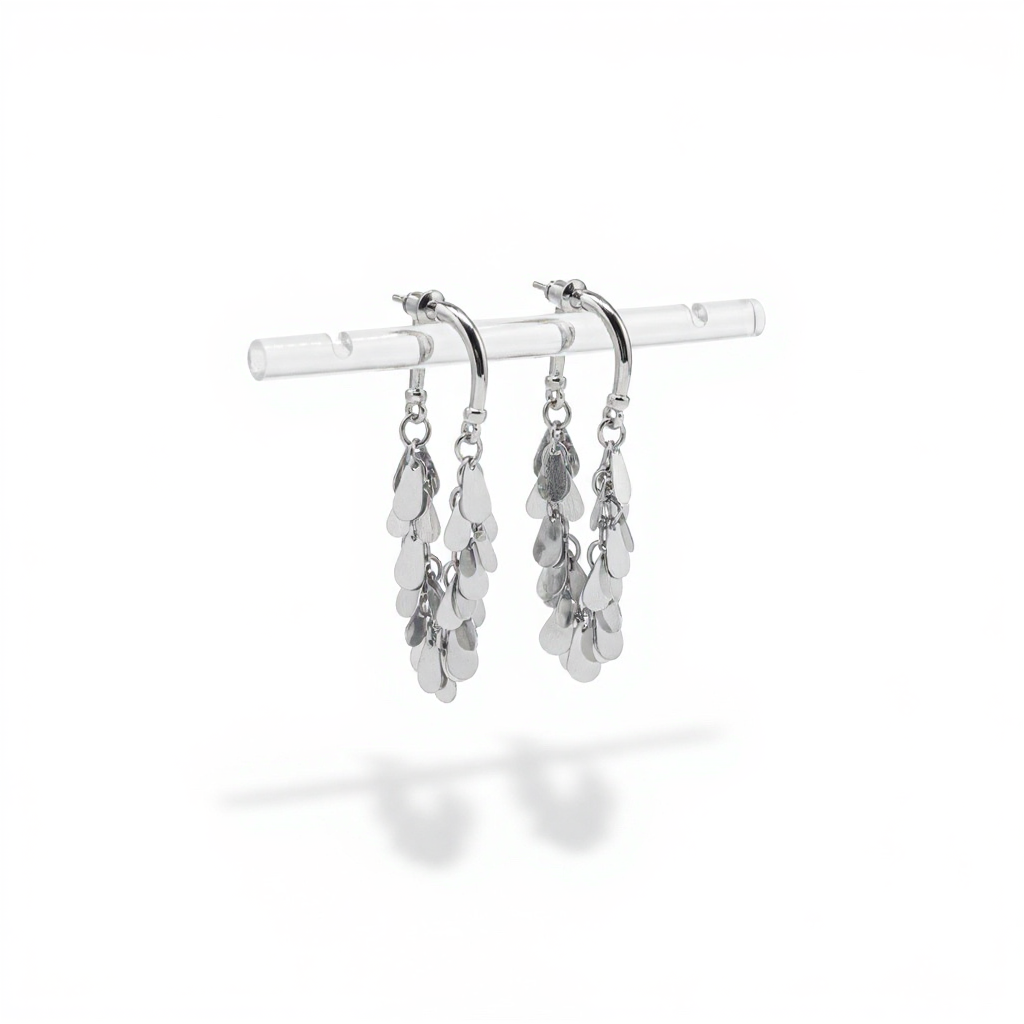 Plated Tassle Earrings